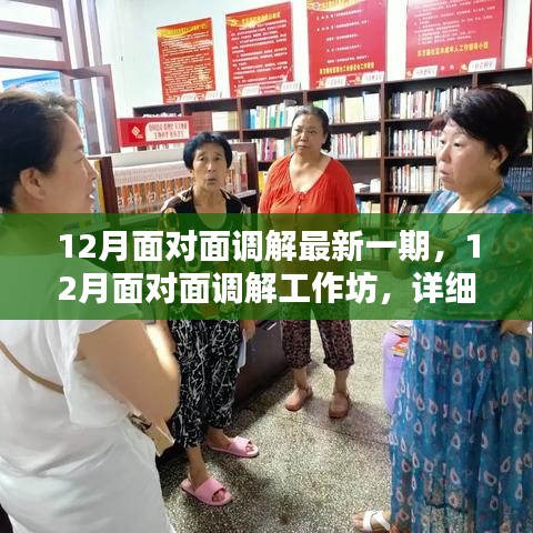 12月面對面調(diào)解工作坊，最新一期詳細步驟指南與調(diào)解策略