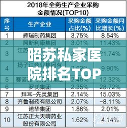 昭蘇私家醫(yī)院排名TOP10，權(quán)威榜單揭曉